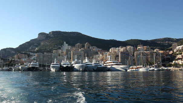 Monaco from the see